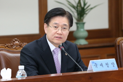 김덕중 국세청장이 18일 중기중앙회 초청 간담회에서 기업인들의 세무부담을 대폭 줄여줄 것이라고 밝혔다.