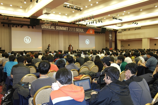 에픽게임스코리아(대표 박성철)는 9일 서울 세종대 광개토관 컨벤션센터에서 언리얼 엔진 개발자 컨퍼런스인 ‘언리얼 서밋 2015 서울(Unreal Summit 2015 Seoul)’를 개최했다.