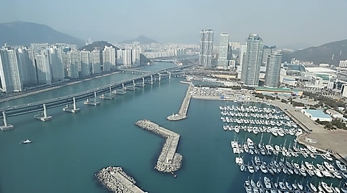 부산 해운대구 우동에 있는 수영만요트경기장. <사진=연합뉴스>