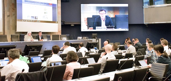 스위스 제네바에서 열린 ITU 표준화 총회 모습.<사진=KT>
