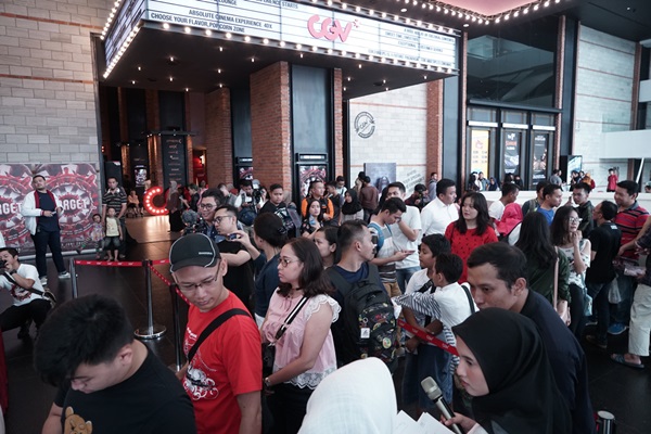 인도네시아 자카르타에 위치한 CGV그랜드 인도네시아(GI) 극장에 관람객들이 운집해 있다. <사진=CJ CGV>