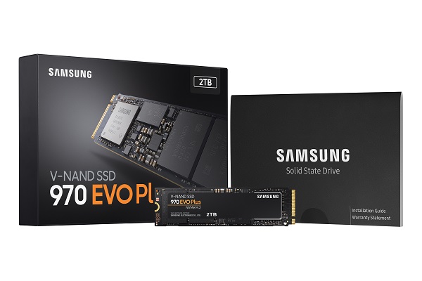 삼성전자가 23일 출시한 신형 SSD‘970 EVO Plus’<사진=삼성전자>