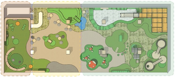 현대건설이 개발한 실내 놀이터 'H 아이숲' 이미지. <사진=현대건설>