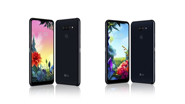 LG전자가 IFA2019에서 공개할 예정인 실속형 스마트폰 'LG K50S'(왼쪽), 'LG K40S'.<사진=LG전자>.
