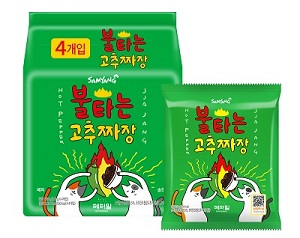 삼양 ‘불타는 고추짜장’ <사진=삼양식품>