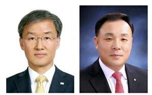 마득락 미래에셋대우 트레이딩 총괄사장(왼쪽), 김영규 IBK투자증권 사장