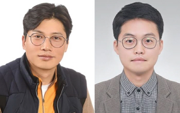 김진운(왼쪽), 허경민씨<사진=LG>