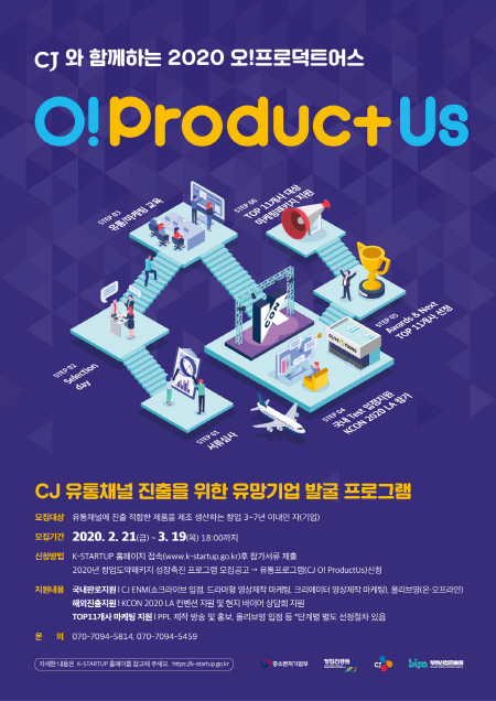 ‘오프로덕트어스(O!ProductUs)’ 홍보이미지 <사진=CJ그룹>