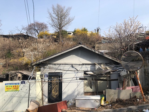 지난 6일 서울시 성북구 정릉골 재개발구역의 주택가 모습 <사진=박은영 기자>