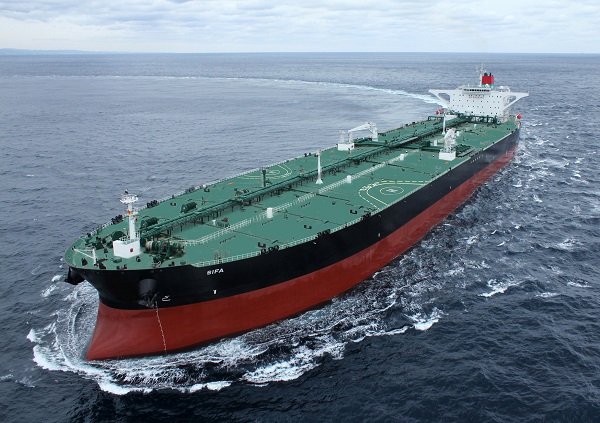 ▲한국조선해양이 건조한 30만톤급 초대형 원유운반선(Very Large Crude-oil Carrier·VLCC) <사진=한국조선해양>