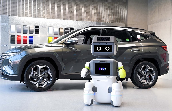 현대자동차그룹의 AI 서비스 로봇 ‘DAL-e’ <사진=현대자동차그룹>