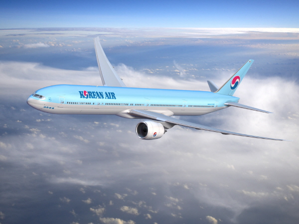 파리-인천 노선에 투입되는 보잉 777-300ER 항공기 <사진=대한항공>