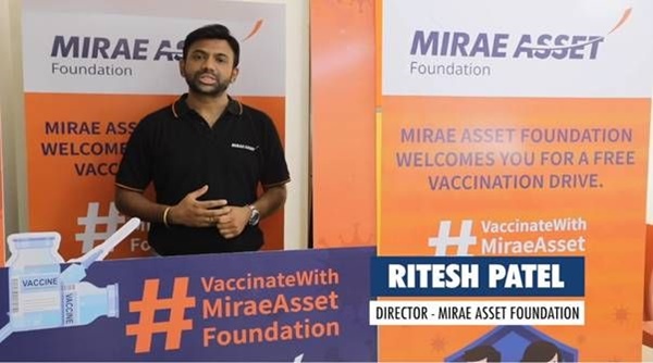 미래에셋재단(인도)의 코로나 백신 무료접종 캠페인