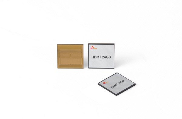 SK하이닉스가 개발한 'HBM3 24GB' <사진=SK하이닉스>