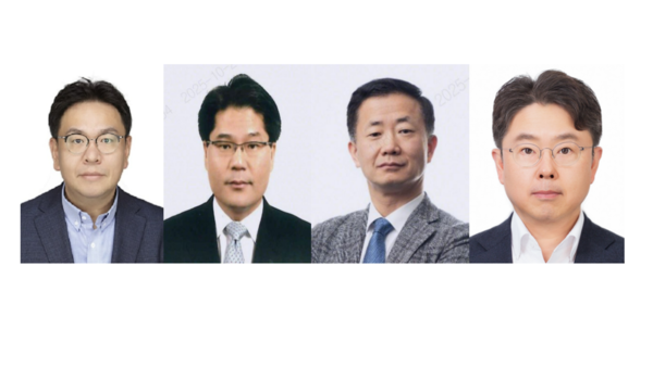 (왼쪽부터) 삼성화재 권종우·김선문·원동주·한호규 신임 부사장 ⓒ삼성화재